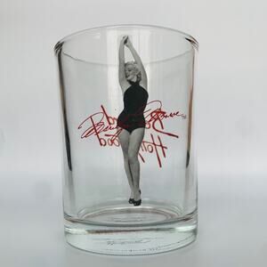 Marilyn Monroe Bernard Of Hollywood Glass Cup